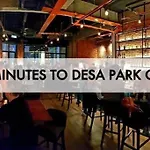 Sky Heaven Design 3 Pax, 5 Min To Desapark City